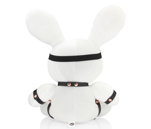 Velvet White Bondage Rabbit Large - Decorative Plush by Rimba