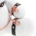 Velvet White Bondage Rabbit Large - Decorative Plush by Rimba
