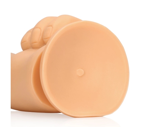 Thumbs Up Premium Model - Flexible Silicone Fun Hand, Beige, 13 cm