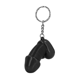 ToyJoy Super John Keychain Black - Fun Character Accessory