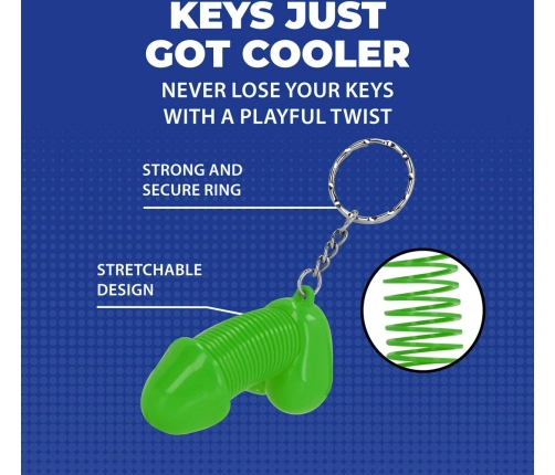 Super Steve Keychain Green - Fun Character Accessory for Keys