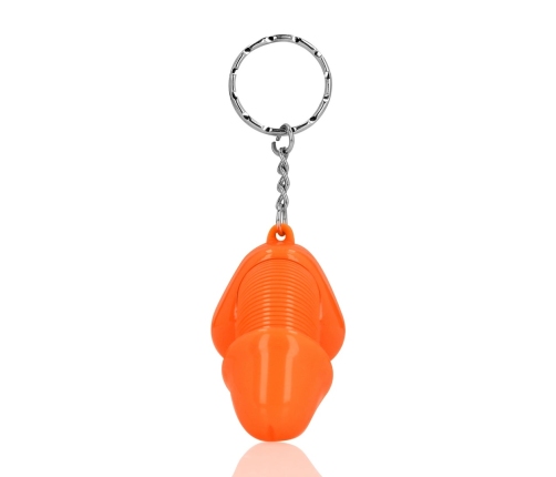 Shots Super Willy Keychain Orange - Fun Collectible Key Holder