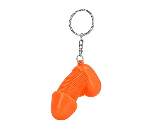 Shots Super Willy Keychain Orange - Fun Collectible Key Holder