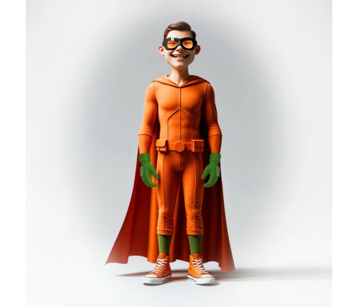 Shots Super Willy Keychain Orange - Fun Collectible Key Holder