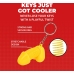 EasyToys Super Dicky Keychain Yellow - Fun Collectible Accessory