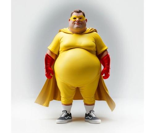 EasyToys Super Dicky Keychain Yellow - Fun Collectible Accessory