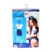 Obsessive Stewardess Uniform Set S/M Blue & White Flight Attire