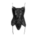 Leg Avenue Police Uniform Set S/M Black - Wetlook Bodysuit & Cap Leg Avenue Police Uniform Set S/M Black - Wetlook Bodysuit & Cap