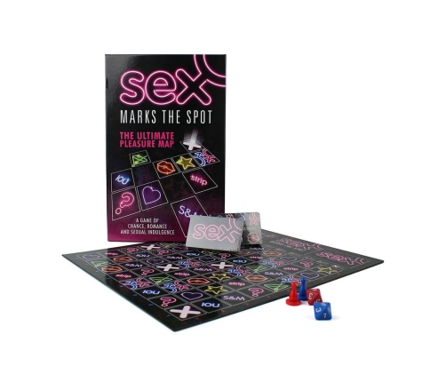 Kheper Games Sex Marks The Spot Intimate Couples Board Game EN