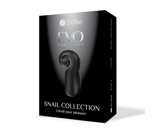 Snail Vibe - EVO Masturbator - Black
