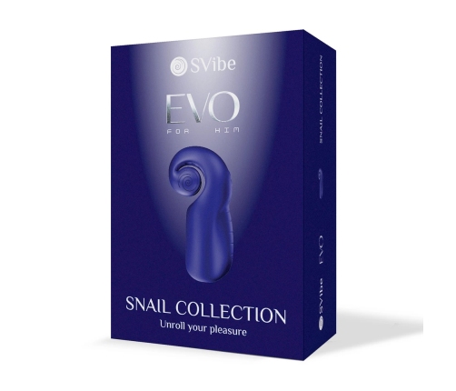 Snail Vibe - EVO Masturbator - Navy