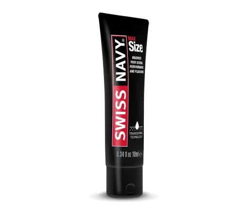Swiss Navy Max Size Cream 10 ml - krem dla mężczyzn z Butea Superba