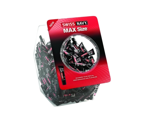 MAX Size - Enhancement Creme for Men - Fishbowl - 50 Pieces