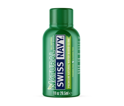 Swiss Navy Natural Intimate Lubricant Aloe Scent 30 ml Water-Based