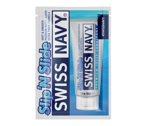 Swiss Navy Premium Jelly Intimate Lubricant 5 ml Ultra-Thick Formula