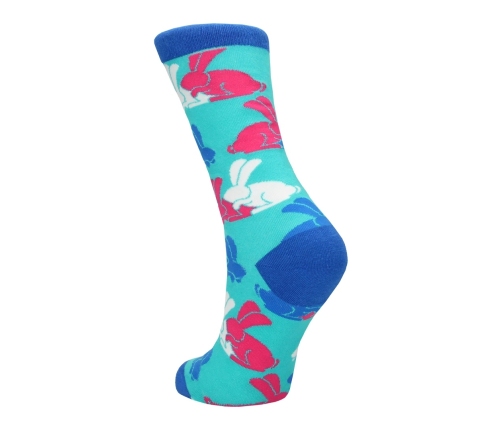 SHOTS Bunny Style Socks - US 8-12 / EU 42-46, Playful Design
