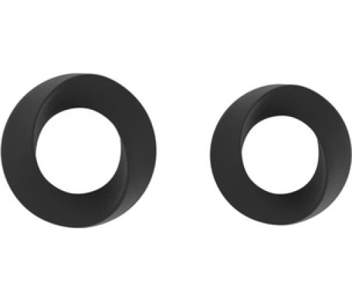 SINNER Gear No.24 Silicone Durable Dual Ring Set Black/Grey