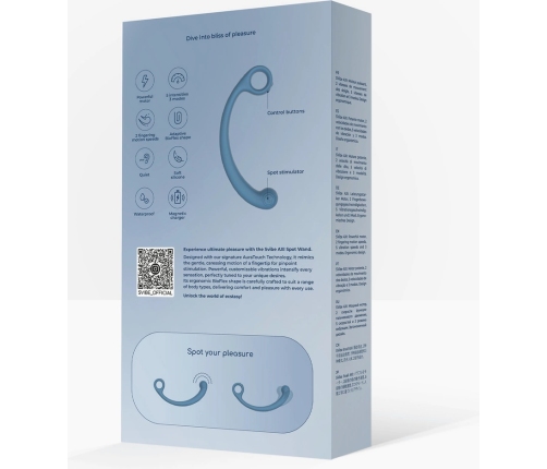 SVibe AXI Spot Wand Blue Laguna - AuraTouch Motion Technology