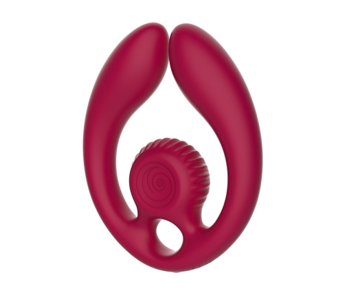 SVibe GIZI Duo Burgundy - Dual Intimate Massager for Couples, Remote Control