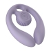 Svibe GIZI Duo Intimate Double Stimulator for Couples, Purple, Remote Control