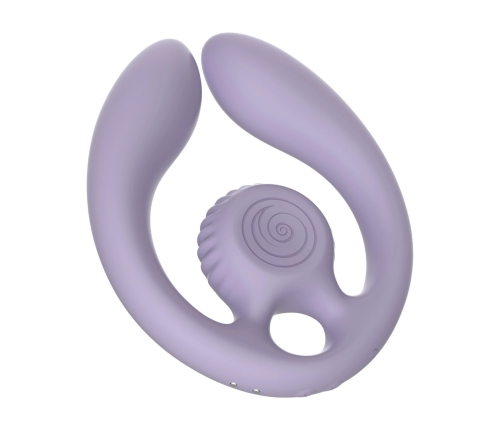 Svibe GIZI Duo Intimate Double Stimulator for Couples, Purple, Remote Control