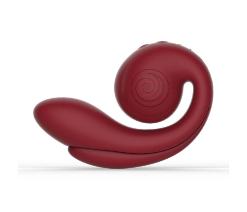 SVibe GIZI Pro Triple-Action Intimate Machine Bordeaux Flexible Design