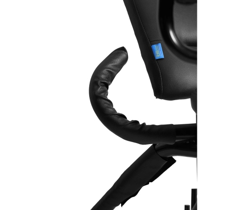 Ouch! Multi-Position Adjustable Steel Chair for Advanced Roleplay, Black