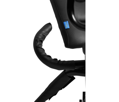 Ouch! Multi-Position Adjustable Steel Chair for Advanced Roleplay, Black