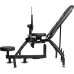 Ouch! Multi-Position Adjustable Steel Chair for Advanced Roleplay, Black