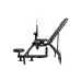 Ouch! Multi-Position Adjustable Steel Chair for Advanced Roleplay, Black