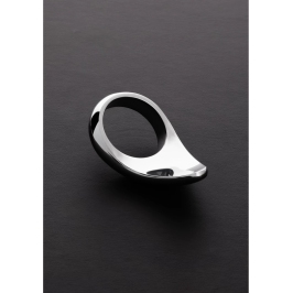 Kiotos Teardrop Steel Intimate Ring 45mm - Ergonomic Design, Polished Finish