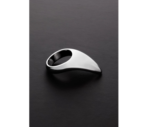 Kiotos Teardrop Steel Intimate Ring 45mm - Ergonomic Design, Polished Finish