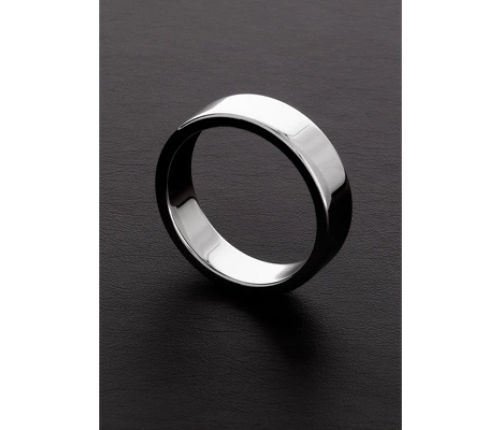 Sinner Gear Flat Stainless Steel Ring 12x57.5mm - High Polish Finish