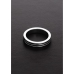 Ouch! Ribbed Stainless Steel Intimate Ring 10x50 mm - Durable Design