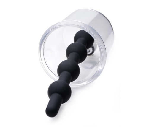 Rosebud Cylinder - Anal Pump with Silicone Anal Beads