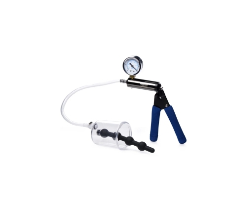 Rosebud Cylinder - Anal Pump with Silicone Anal Beads