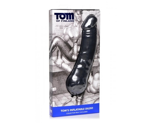 Toms - Inflatable Silicone Dildo