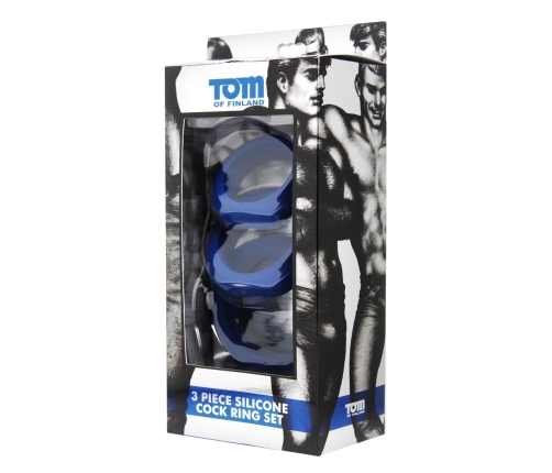 3-Piece Silicone Cockring Set
