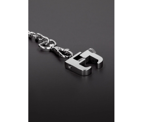 Shots Magnetic Nose & Nipple Mini Restraint Set Silver