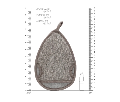 Water Drop Bath Mitt