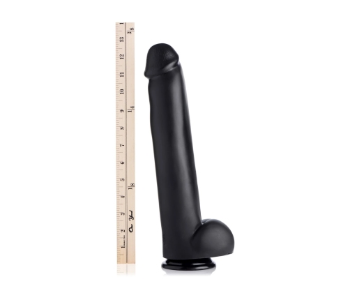 The Master - Dildo with Suction Cup - Black