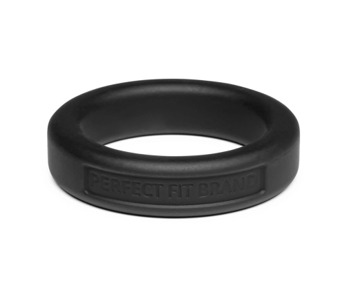 Perfect Fit Hefty Ring Classic Silicone Comfort 3.6 cm Black