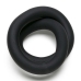 Perfect Fit Hefty Wrap Silicone Adjustable Ring 22.9 cm Black