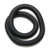 Perfect Fit Hefty Wrap Silicone Adjustable Ring 30.5 cm Black