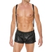 Split Leather Suspenders for Men
