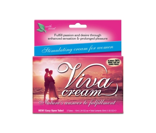 Viva Cream - Arousal Gel - 3 Pieces