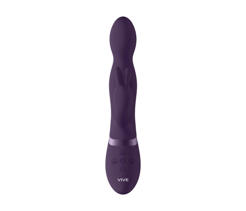 Niva - Rotating Rabbit Vibrator - Purple
