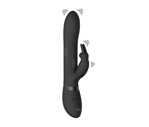 Amoris - Stimulating Beads Rabbit - Black