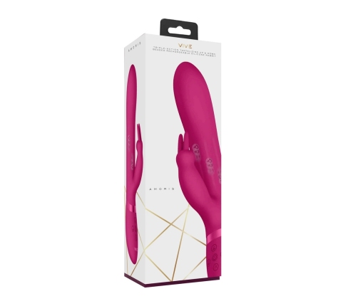 Amoris - Stimulating Beads Rabbit - Pink