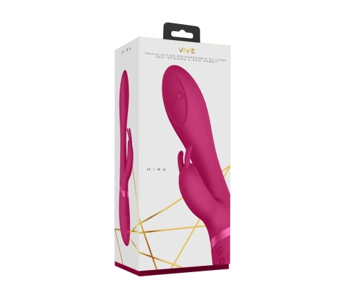 Mira - Spinning G-spot Rabbit - Pink